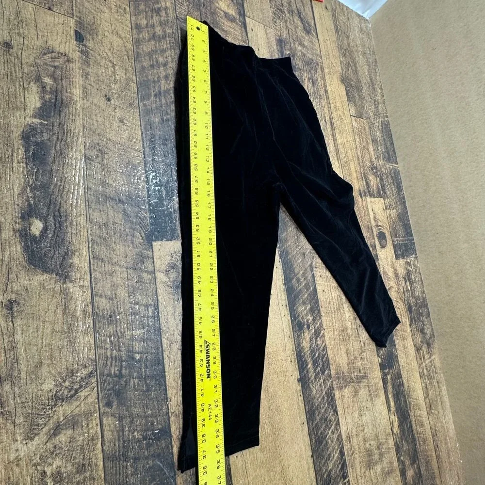 Twill back Velveteen Black Dress‎ Pants Formal Classic Kids Size 14